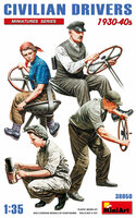 MiniArt 38050 Civilian Drivers 1930-40s 1:35