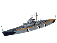 Revell First Diorama Bismarck Battle Set 1:1200