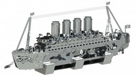 Metalen bouwdoos Titanic Schip Lost at Sea #MT044