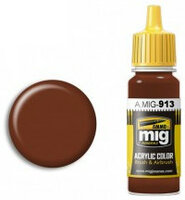 A.MIG 913 Red Brown Base 17ml Verf