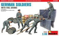 MiniArt 35366 German Soldiers With Fuel Drums. Special Edition 1/35