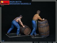 MiniArt 38070 Men with Wooden Barrels 1:35