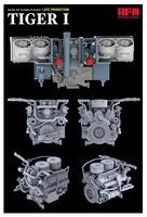 RyeField Model RM-5080 Sd.Kfz. 181 Pz.kpfw. VI Ausf. E Tiger I 1/35