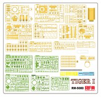RyeField Model RM-5080 Sd.Kfz. 181 Pz.kpfw. VI Ausf. E Tiger I 1/35