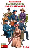 MiniArt 38092 Omnibus Crew and Passengers 1/35