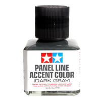  Tamiya Panel Line Dak Grey #87199