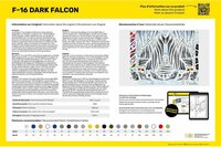 Heller 30411 F-16 Dark Falcon 1/48