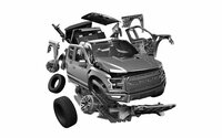 Airfix J6053 QuickBuild Ford F-150 Raptor - Grey