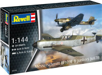 Revell 03770 Messerschmitt Bf109E - Junkers Ju87B Stuka 1/144