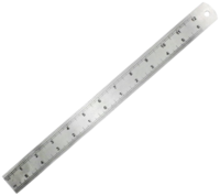 Roestvrijstalen Liniaal 30cm van Modelcraft