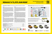 Heller 82704 Renault 4 TL / GTL Sun Roof 1/24