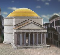 Schreiber Bogen Pantheon Rome #707 Bouwplaat