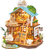 Robotime Puppy&#039;s Cozy Villa #DG169