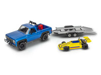 Revell 14581 &#039;78 Chevy 4x4 Pickup with Go-kart 1/25