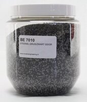 Berka Steenslag Grijs / Zwart 500GR (7010)
