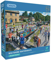 Gibsons Wiltshire Waterways #G6396 Puzzel