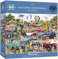 Gibsons Motoring Memorabilia #G6306 Puzzel