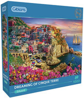 Gibsons Dreaming of Cinque Terre #G6383 Puzzel