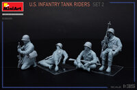 MiniArt 53035 U.S. Infantry Tank Riders. Set 2 1/35