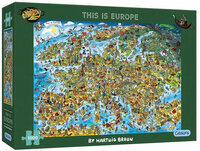 Gibsons This is Europe #G7113 Puzzel