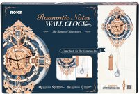 Robotime Romantic Notes Wall Clock #LC701