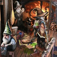 Book Nook Dwarfs House