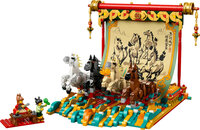 LEGO 80119 Display met Galopperende Paarden
