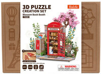 Robotime Rolife Blossom Book Booth TGS05