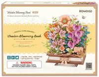 Robotime Rowood Wooden Blooming Book TW04H