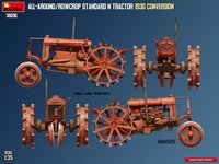 MiniArt 38096 All-Around/Rowcrop Standard N Tractor 1936 Conversion