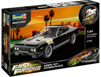 Revell 07692 Fast &amp; Furious Dominic's 1971 Plymouth GTX 1/24
