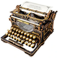 Robotime Mechanical Typewriter (Classic Version) LK703B