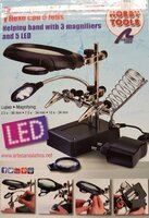 Artesania Helpende Hand met Vergrootglas en Verlichting