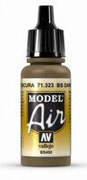 Vallejo Model Air Color 71.323 BS Dark Earth