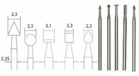 Proxxon Set of Precision Cutters (28710)