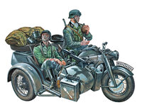 Italeri Zundapp KS750 with Sidecar 1:35 (317)