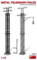 MiniArt Metal Telegraph Poles 1:35 (35529)