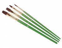 Humbrol Platte Penselen Set