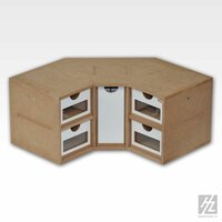 HobbyZone Corner Drawers Module
