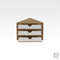 HobbyZone Ending Corner Drawers Module