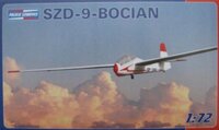 Polskie Szybowce SZD 9 Bocian 1:72 #10706