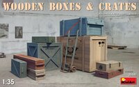MiniArt Wooden Boxes and Crates 1:35 (35581)