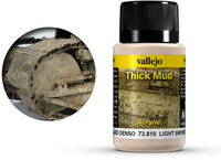Vallejo Weathering Effects Light Brown Mud (73.810)