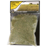 Woodland Scenics Static Grass Light Green 12mm #FS627