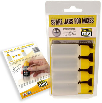 AMMO Mig Spare Jars for Mixes #8004