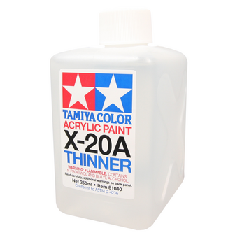 Tamiya X-20A: Thinner 250 ml (81040)