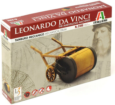 Italeri 3106 Leonardo da Vinci Mechanical Drum