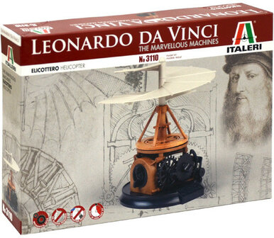 Italeri 3110 Leonardo da Vinci Helicopter