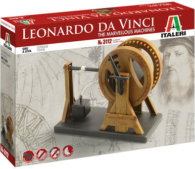 Italeri 3112 Leonardo da Vinci Leverage Crane