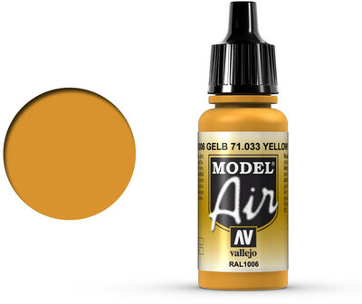 Vallejo Model Air: Yellow Ochre (71.033)